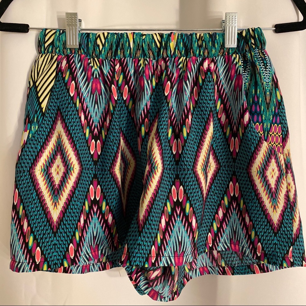 Bohemian Multi-color Shorts